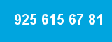 925 615 67 81 925 615 67 81